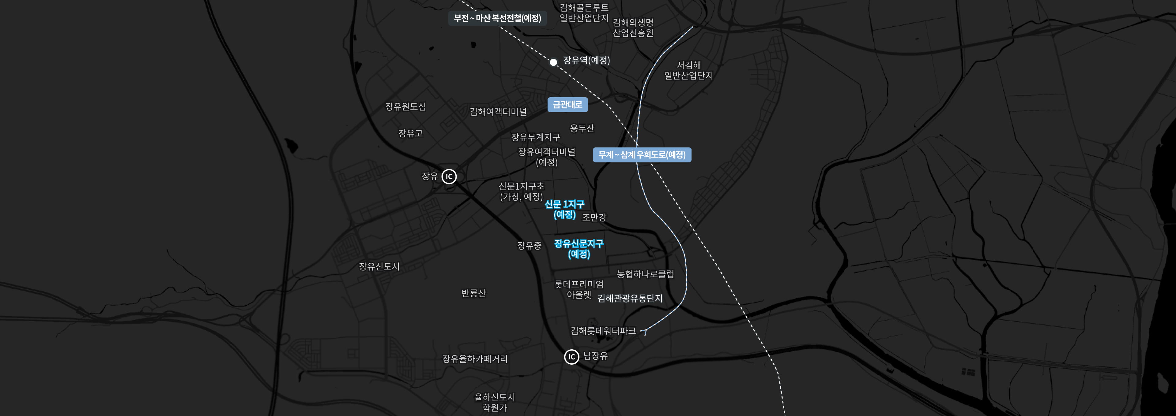입지 환경 지도